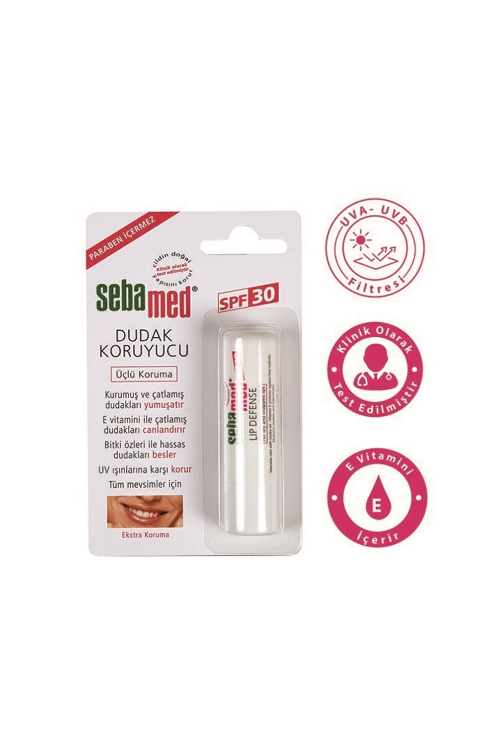 SEBAMED DUDAK KORUYUCU STİCK  30 SPF