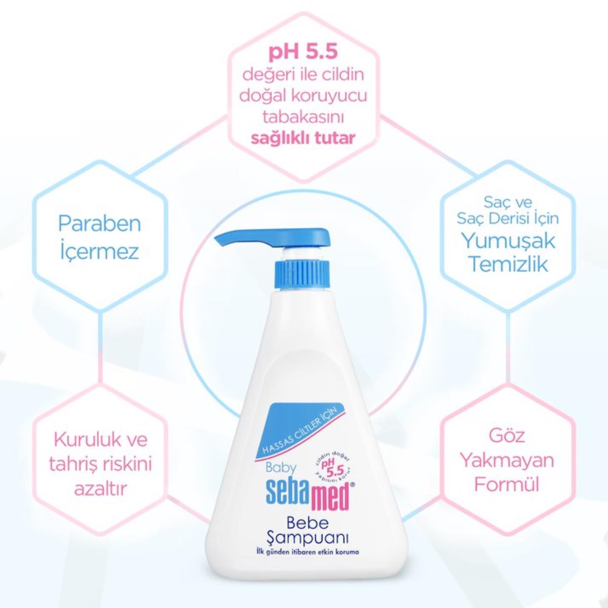 SEBAMED BEBE ŞAMPUANI 500ML