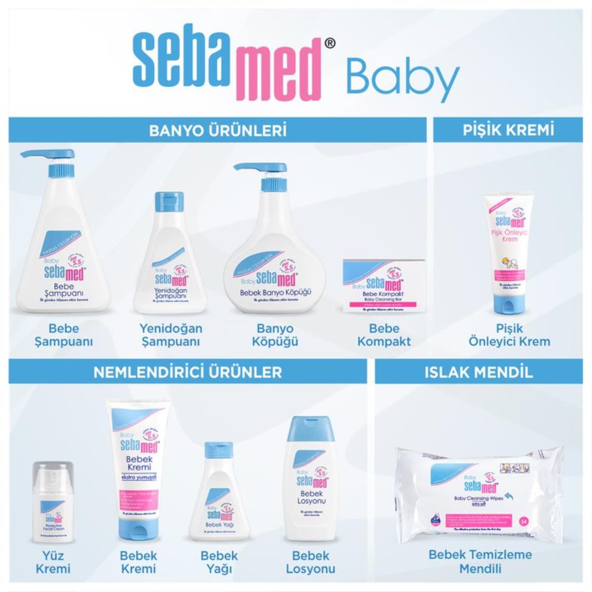 SEBAMED BEBE ŞAMPUANI 500ML