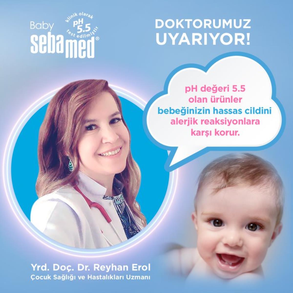 SEBAMED BEBE YENİDOĞAN ŞAMPUANI 250ML