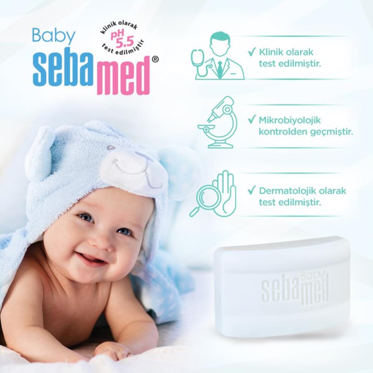 SEBAMED BEBE SABUN KOMPAKT 100 gr