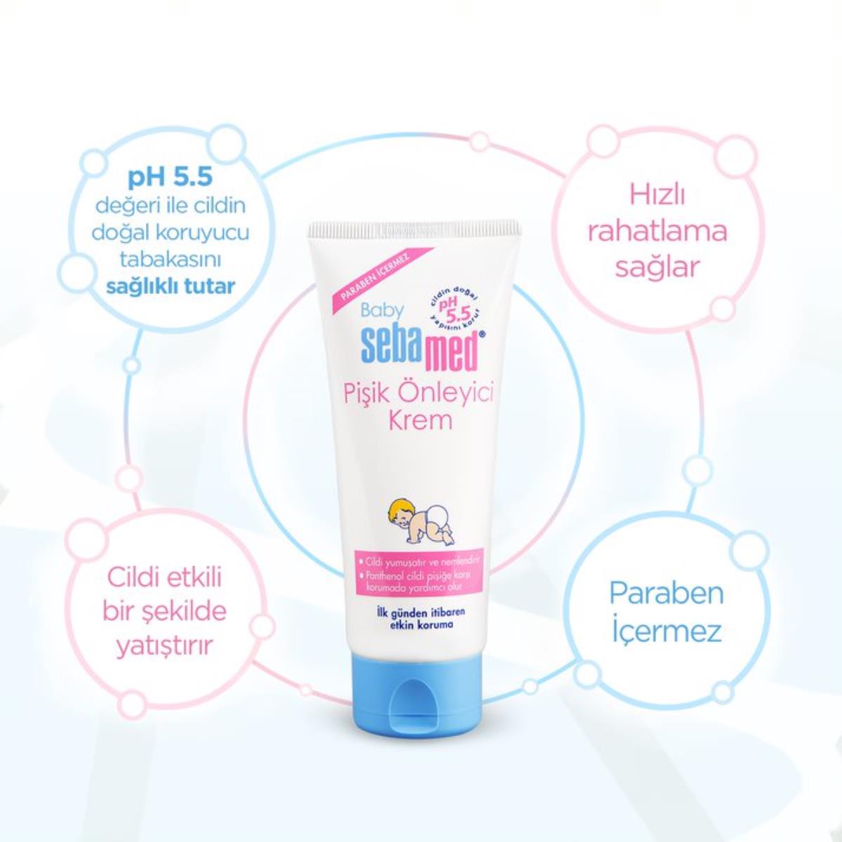 SEBAMED BEBE PİŞİK KREM (Önleyici) 100ML