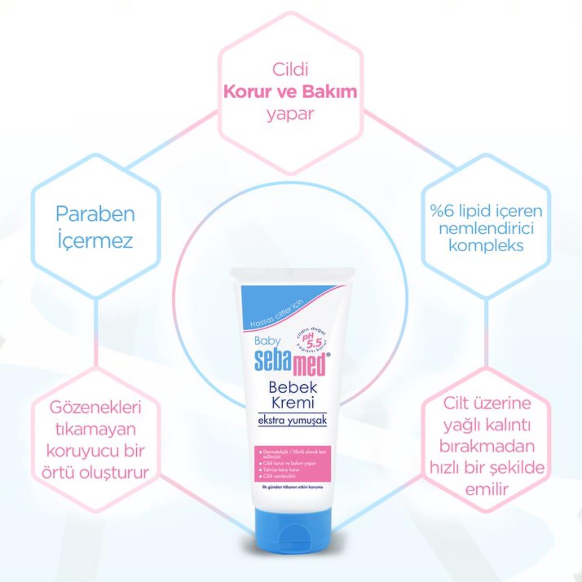 SEBAMED BEBE KREMİ 200ML