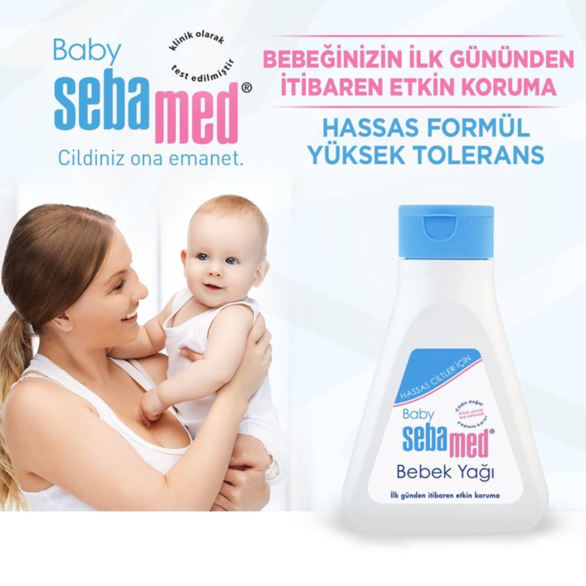 SEBAMED BEBE YAĞI 150ML